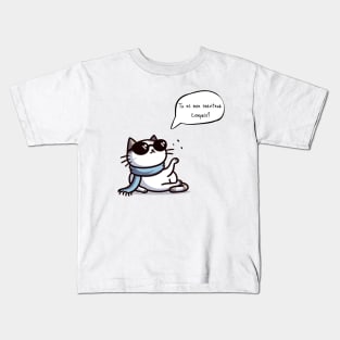 Superiour kitty Kids T-Shirt